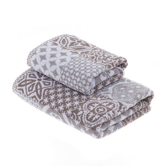 Dunelm towels grey sale